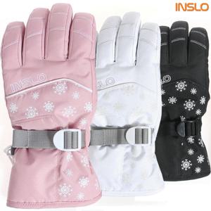 [인슬로]눈꽃 주니어/여성용 스키 오지 장갑 CA4855/방한 장갑