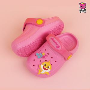핑크퐁 패밀리 EVA 샌들_핑크