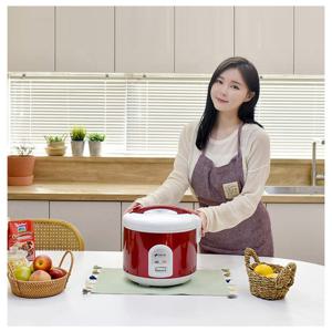 [최대 6인까지 가능한 간편원터치 취사] 키친아트 찜기겸용 5-6인용 밥솥 KRC-1606