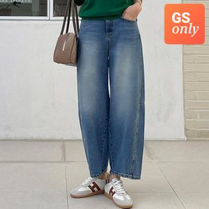 [GS단독-조아맘] 폴 커브절개 배기핏 데님