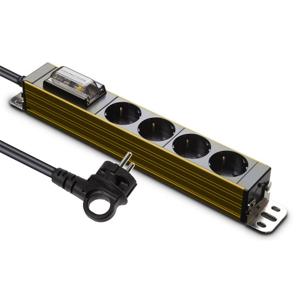 알루미늄멀티탭 고용량 서버탭 AL 골드 4구 1.5M