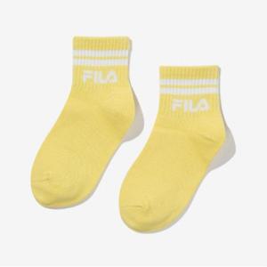 [휠라키즈] 리니어로고 중목양말 (FK3SCF5330X_LYE)