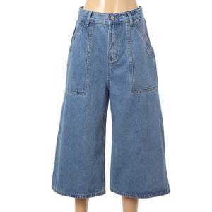 [페이지플린]빅 포켓 7부 버뮤다 데님 팬츠 (LF4APT040L)