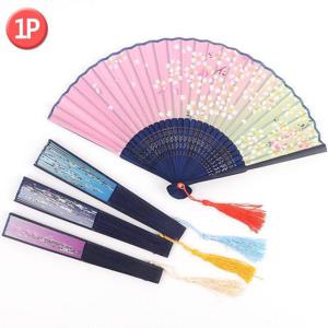 고급 원목 대나무 휴대용 부채 부채 휴대용부채