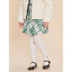 [빈폴키즈]주름 체크 치마 바지 그린(BI4827G05M)