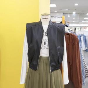 르피타 DP01  레더 숏 베스트 L244UVOA51