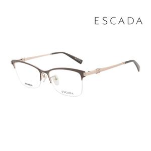 (국내당일발송) 에스까다 안경테 VES 966F 001A 스퀘어 티타늄 남자 여자 안경