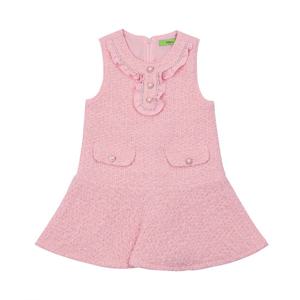 [티파니] 핑크 트위드 점퍼 SK T45KCO020-BS3