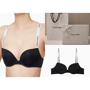 [캘빈클라인 언더웨어]여성 테일러드 로고 푸쉬업 브라 QF6866AD-UB1