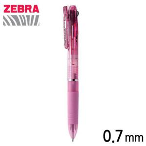 제브라 스라리 2plus S 2색 멀티펜 0.7 (에멀젼 잉크 볼펜. 샤프) (B2SA11) (라이트 핑크)