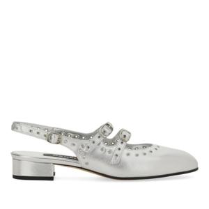 까렐 슬링백 펌프스 QUEEN 332802SILVER