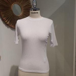 르피타 HC06 골지 라운드 반팔(아이보리) L252BTS410