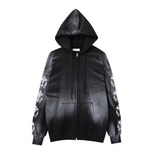 [리빌모아]국산 남자 빈티지 크로스 후드집업 점퍼 DS2-JUA-Q105