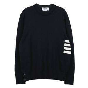 라프리마 톰브라운 남성 코튼 4바 니트 MKA543AY3043-415