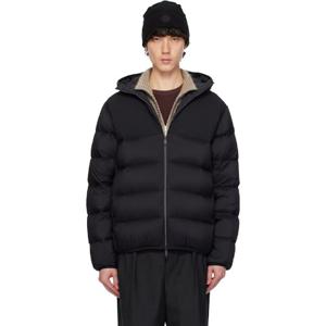 몽클레어 패딩 블랙 뷰몽 쇼트 후드 다운 재킷 251111M178013