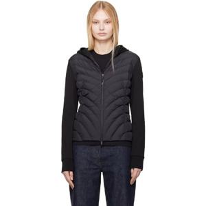 몽클레어 패딩 블랙 집업 가디건 다운 재킷 251111F061000