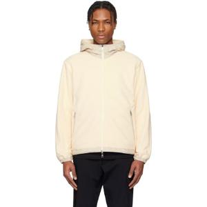 몽클레어 재킷 베이지 리버서블 플리스 집업 후디 251111M180049