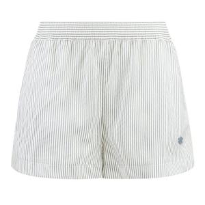 스텔라매카트니 자수 실크 스트라이프 쇼츠 6402433FR210 8519