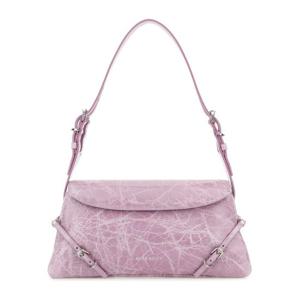 지방시 라일락 텍스처 가죽 플랩 숄더 백 BB5104B279 510
