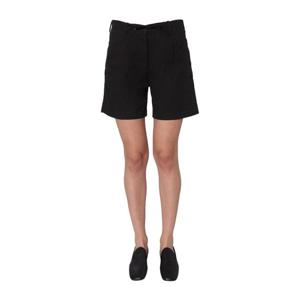 아스페시 블랙 미드 타이 레귤러 핏 버뮤다 H201 256185241