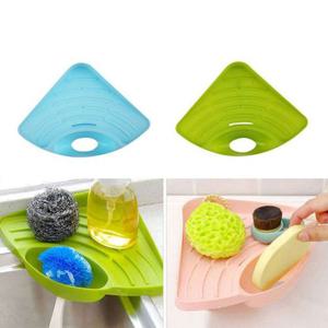 수세미 보관 정리 거치대 주방 용품 싱크대 코너 선반