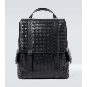 보테가베네타 Back To School 인트레치아토 레더 백팩 P00979686