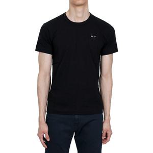 [꼼데가르송] 25FW 블랙 와펜 반팔티(P1T064) (AX T064 051 1)