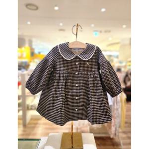 [타티네쇼콜라]GE루미에체크원피스 여아 외출복 (2025년 FW신상) TTOWOE021I