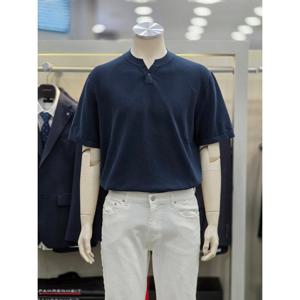 [파렌하이트]카프리 헨리넥 반팔 니트 FKUCD8312GRD_DJ