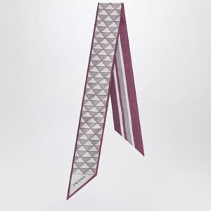 프라다 자카드 실크 타이 1FF0082C81