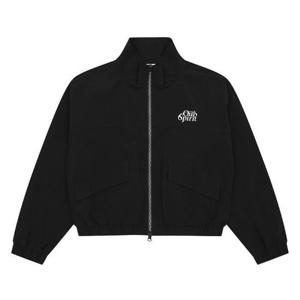 에꼴리에 세이브존03 틴톡 나일론 스판 투웨이 크롭 점퍼 24QT181-BK