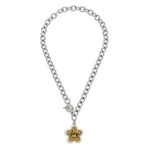 26 SS  플라워 참 체인 네크리스 2F5JNC001J50099 TP442446523