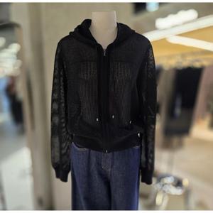 [ZOOC] 크로쉐 집업 후드 가디건 (Z253KSL014)