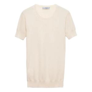 26 SS 프라다 트라이앵글 로고 반소매 스웨터 P24R2LSOOO17IN TP442083671