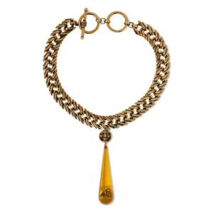 26 SS 에트로 드롭릿 페이즐리 꿀벌 네크리스 WF5E0010AM055 TP442992645