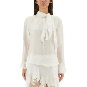 이자벨마랑 블라우스 셔츠 HT0744FA C4J07I20WH WHITE