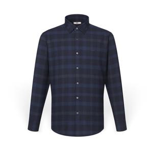 [닥스(셔츠)]남성 기모 체크 일반핏 긴소매셔츠 DLW1SHCL142K1