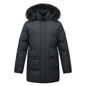 [링스본사] 남성 긴기장 폭스 덕 다운 점퍼 L11E4JA335_GN