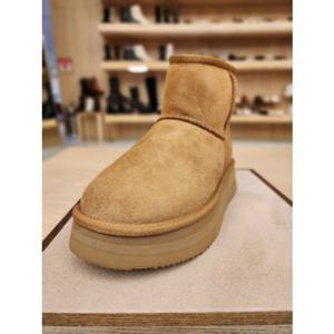 탠디 (Tandy) 여성화 퍼 앵클부츠 G24431 BEIGE 5cm