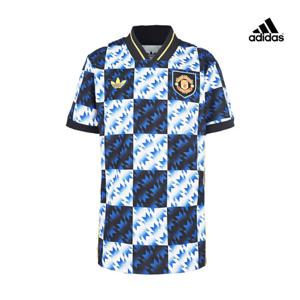 아디다스 맨유 LFSTLR 블록코어 브이넥 유니폼 JN2813