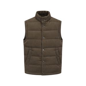 [에디션앤드지]코듀로이 경량 덕다운 베스트 (NEF4VP1921)