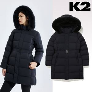 [K2] KWW24578 시그니처 앨리스 여성 구스다운 패딩 퍼후드