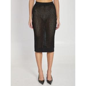 26SS 생로랑 Midi 니트 스커트 806962Y76VX1000 TP570867640