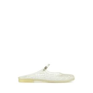 토리버치 여성 화이트 러버 클로그 163189 100