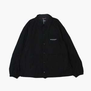 M 휠라자켓 KQC FS2JKH1101X-BLK 우븐 카라넥 자켓