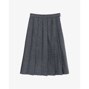 라코스테 (여성) 25FW 울 플리츠 미디스커트 JF427E-55N 050(차콜그레이) 351665