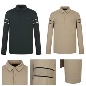 [벤제프][벤제프골프] 남성 어깨도트프린트 카라티 BR1MMTS103