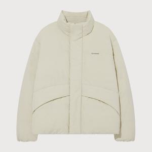 [커버낫]커버낫 논 퀼팅 숏 푸퍼 에크루 CO2504DP12EC