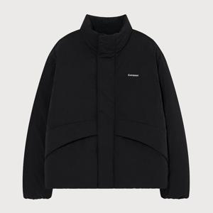 [커버낫]커버낫 논 퀼팅 숏 푸퍼 블랙 CO2504DP12BK