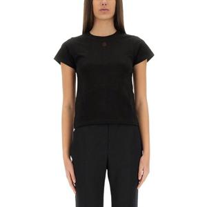 알렉산더맥퀸 블랙 스컬 자수 티셔츠 819193 QLAEH1000